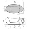 Ванна кварилова Villeroy&Boch Aveo New Generation, 190x95 (UBQ194AVE9W1V-01)