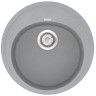 Кухонна мийка гранітна Vankor Sity, 50х50, сірий (SITY SMR 01.50 GRAY)
