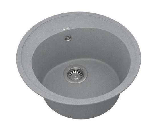 Кухонна мийка гранітна Vankor Sity, 50х50, сірий (SITY SMR 01.50 GRAY)