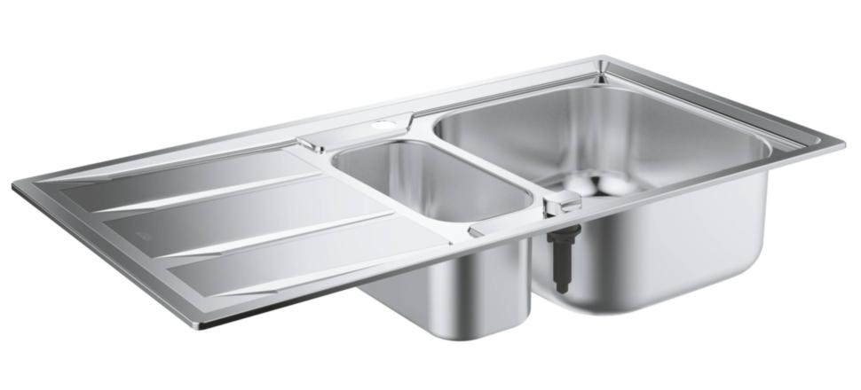 Кухонна мийка сталева Grohe K400, 97x50 (31567SD0)