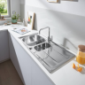 Кухонна мийка сталева Grohe K400, 97x50 (31567SD0)