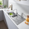 Кухонна мийка сталева Grohe K400, 97x50 (31567SD0)