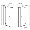 Душові двері Radaway Essenza New DWJS 120L, ліві (385031-01-01L)